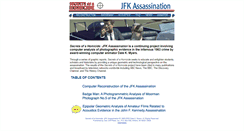 Desktop Screenshot of jfkfiles.com