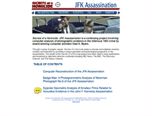 Tablet Screenshot of jfkfiles.com